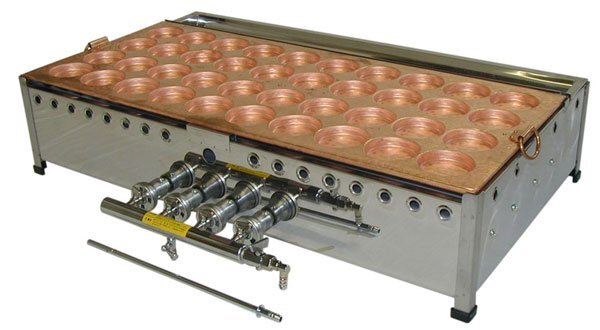 ☆新品 業務用 銅板 大判焼き器 40穴 20個焼き 回転焼き器 今川 ☆新品 業務用 銅板 大判焼き器 40穴 20個焼き 回転焼き器 今川