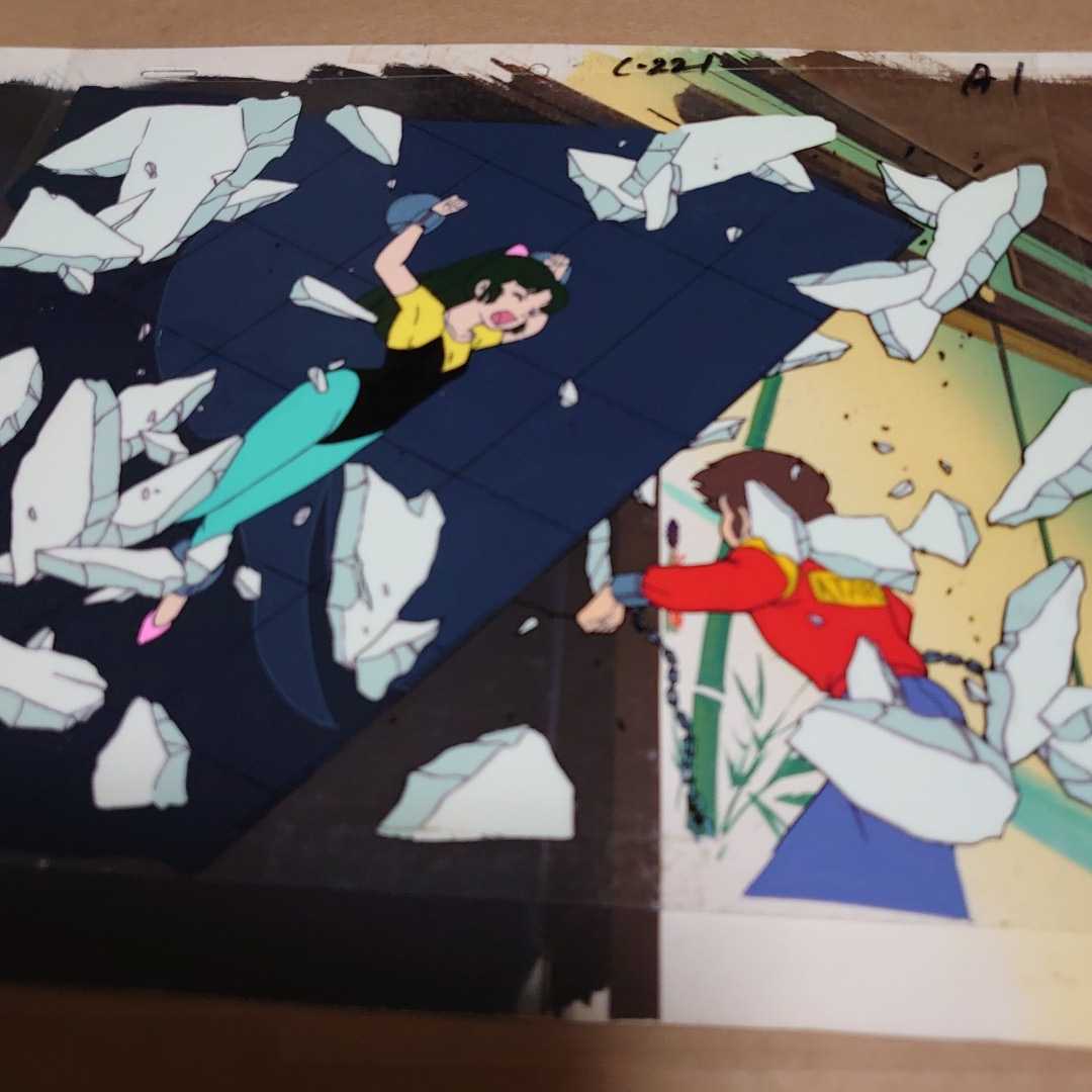 セル画(背景合致(matching background))】うる星やつら 水乃小路 セル画(背景合致(matching background))】うる星やつら 水乃小路