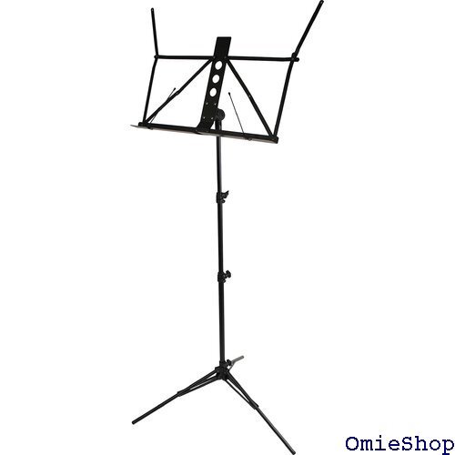 KC 譜面台 軽量アルミ製 MSAL-J/BK ブラック ソフトケース付 9835