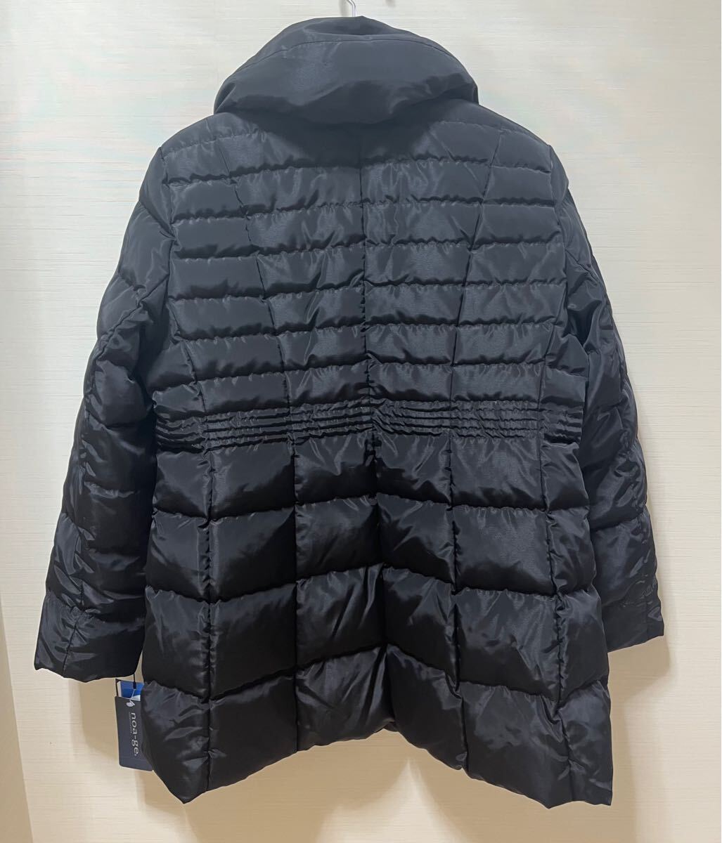 [新品] 激安?在庫処分　Mサイズ　レディースダウンコート　ミセスフード付きダウンコート　婦人ダウンコート　2538 黒色