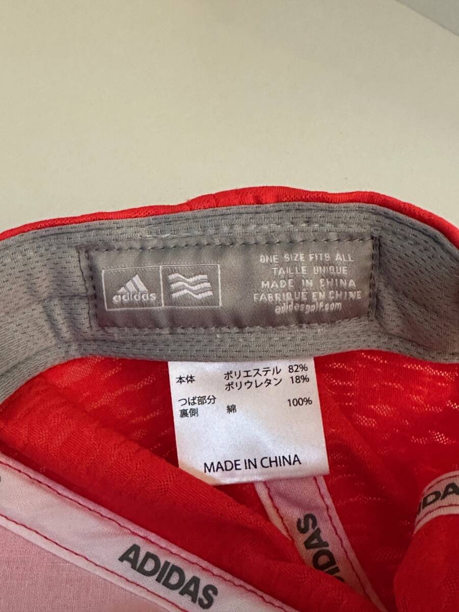 adidas キャップ帽子 アディダスゴルフ　フリーサイズ