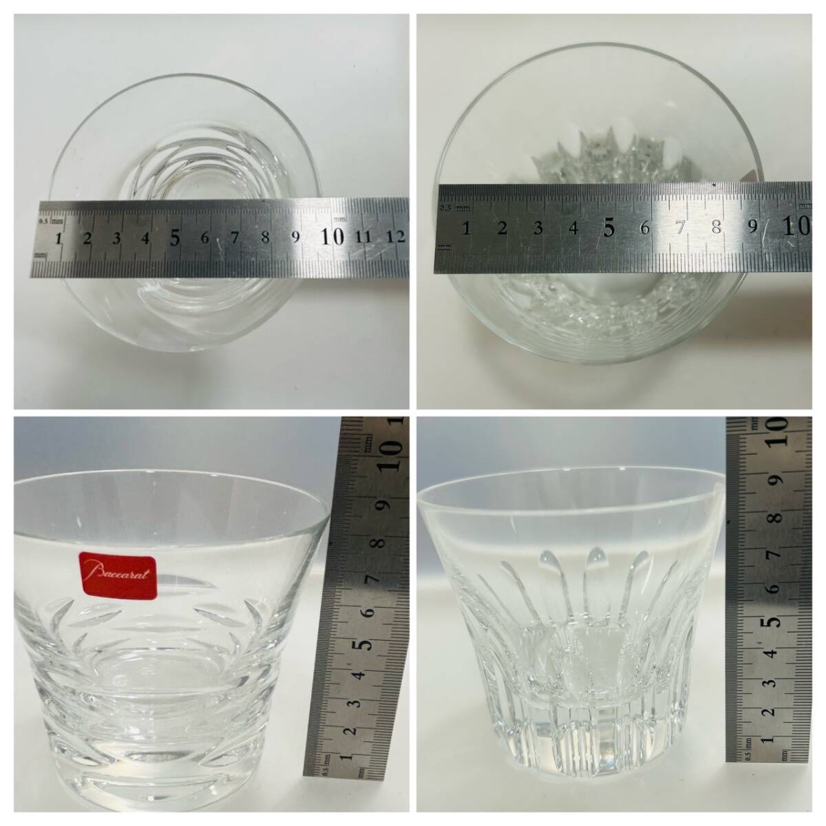 AH5760 Baccarat バカラ エトナ ローラ ペア 2客 グラス AH5760 Baccarat バカラ エトナ ローラ ペア 2客 グラス