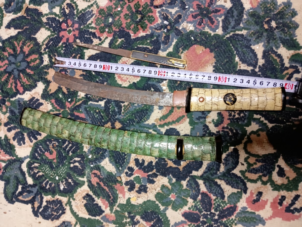 日本刀 玉鋼 天然素材 脇差 模造刀 刀装具 拵え 短刀 武具 小柄 日本刀 玉鋼 天然素材 脇差 模造刀 刀装具 拵え 短刀 武具 小柄