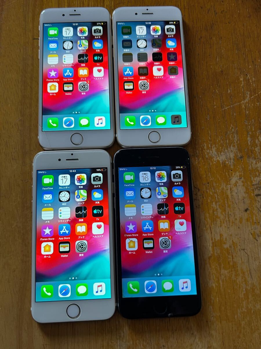 iPhone6 4台まとめ売り 16GB×1 64GB×3(iPhone)|売買された iPhone6 4台まとめ売り 16GB×1 64GB×3(iPhone)|売買された