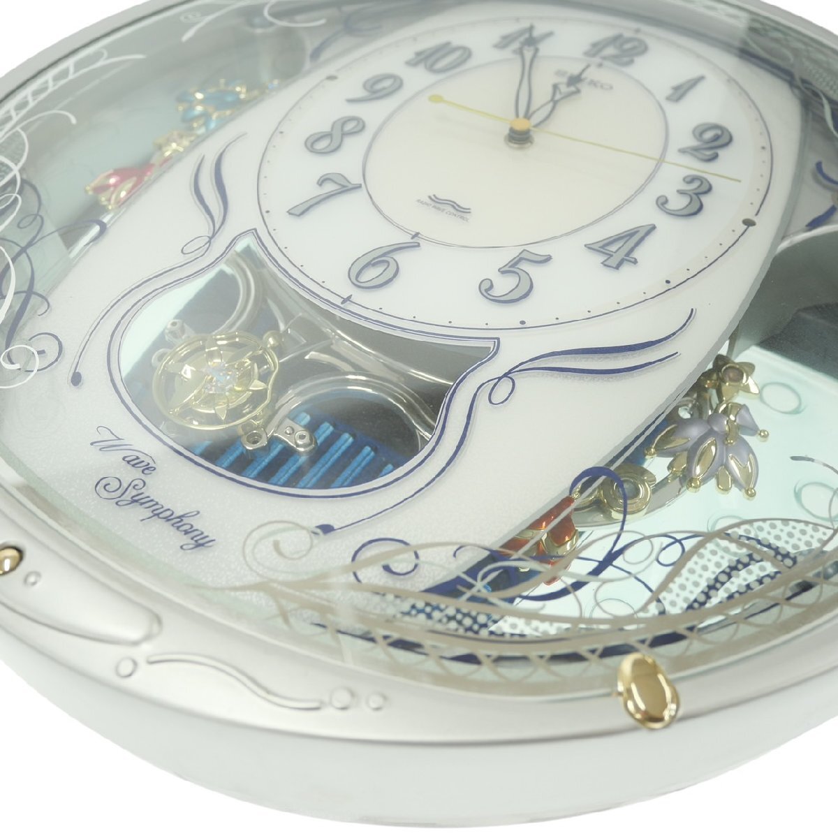 SEIKO 掛け時計 セイコー 壁掛け からくり時計 AM258W ウェーブ