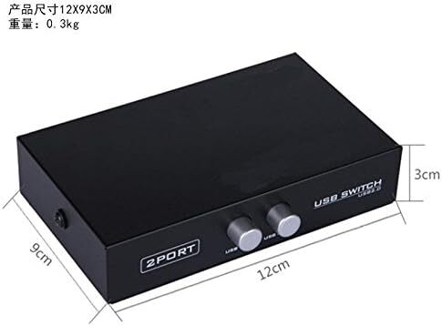 ES-Tune USB переключатель ручной переключатель 2 ввод 1 мощность принтер и т.п. . вместе иметь дистрибьютор селектор USB2.0 терминал 