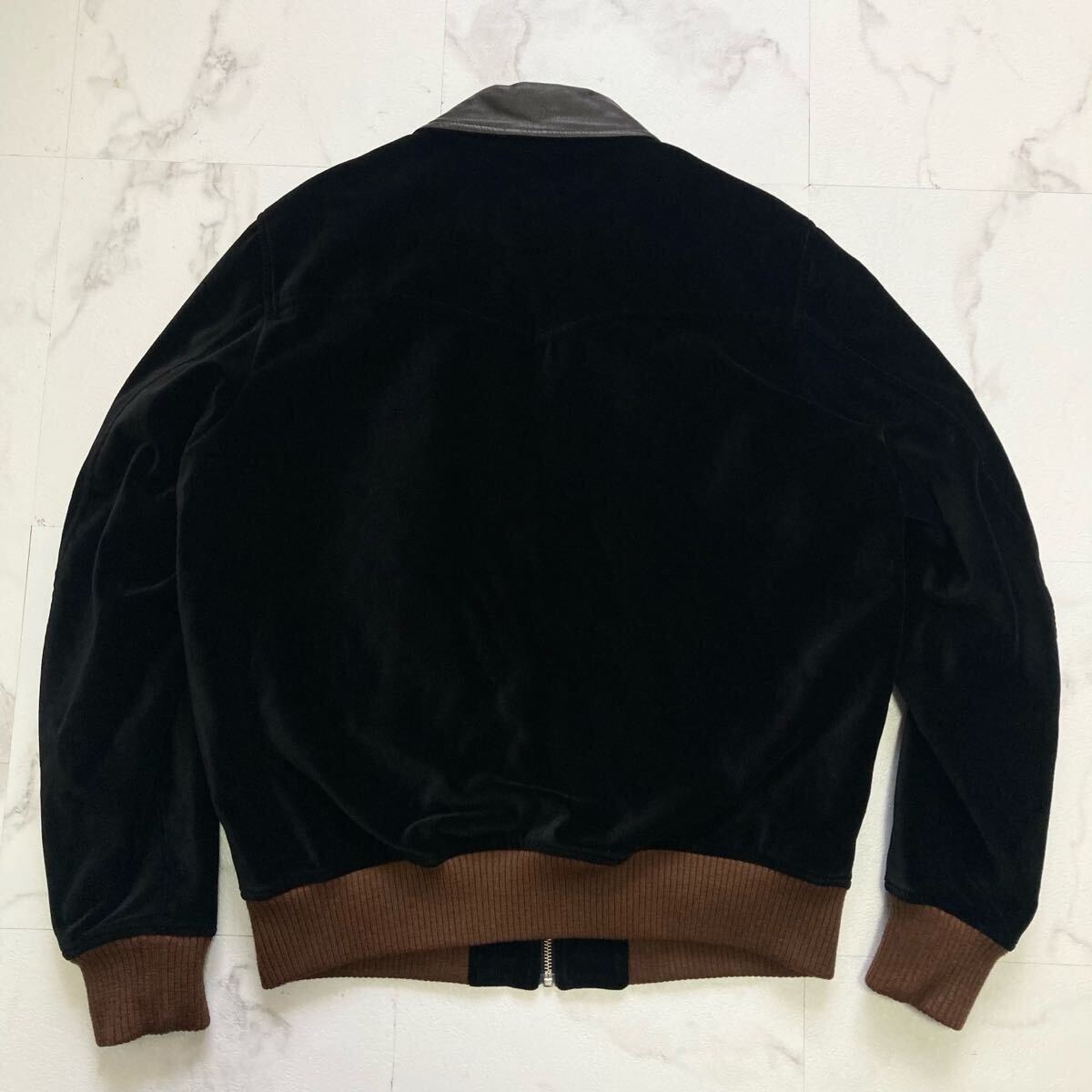 美品 L位 DIESEL ディーゼル ベロア スタジャン スカジャン 美品 L位 DIESEL ディーゼル ベロア スタジャン スカジャン