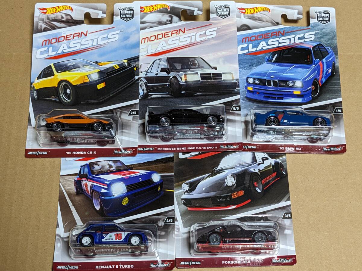 ホットウィール MODERNCLASSICS モダンクラシック　5台セット ホットウィール MODERNCLASSICS モダンクラシック5台セット