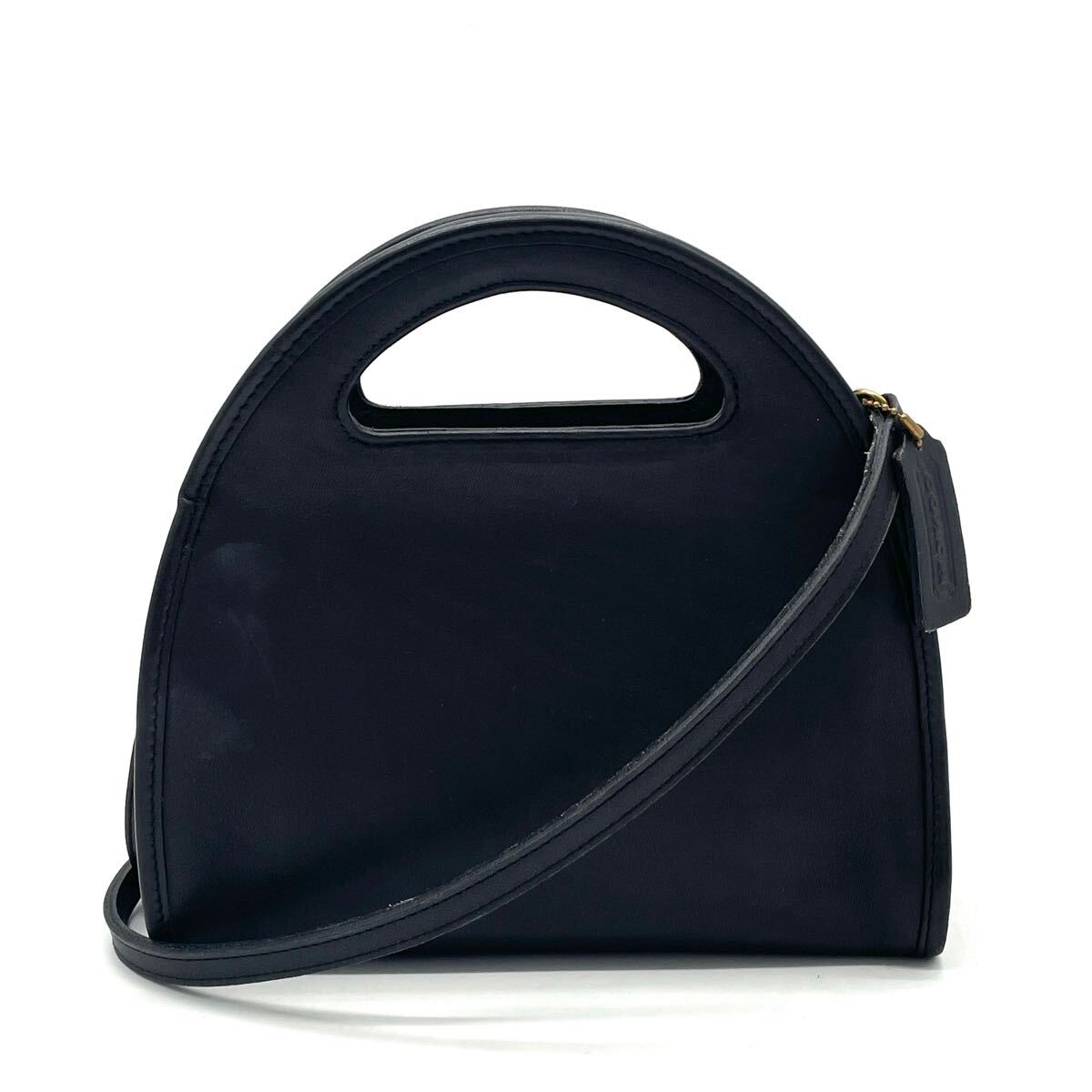 1円 極美品 COACH オールドコーチ カーフレザー ブラック 2way 1円 極美品 COACH オールドコーチ カーフレザー ブラック 2way