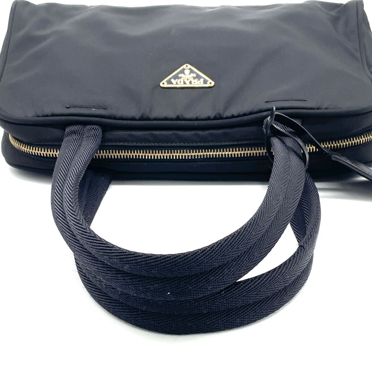 1円 美品 PRADA プラダ テスートナイロン レザー ブラック 1円 美品 PRADA プラダ テスートナイロン レザー ブラック