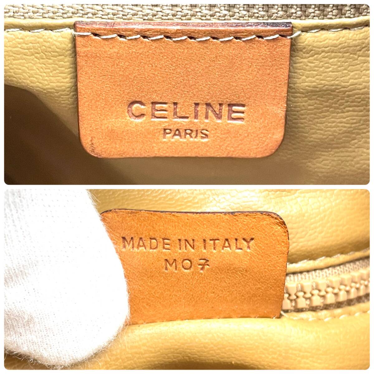 1円 美品 CELINE セリーヌ マカダム トリオンフロゴ 巾着 1円 美品 CELINE セリーヌ マカダム トリオンフロゴ 巾着