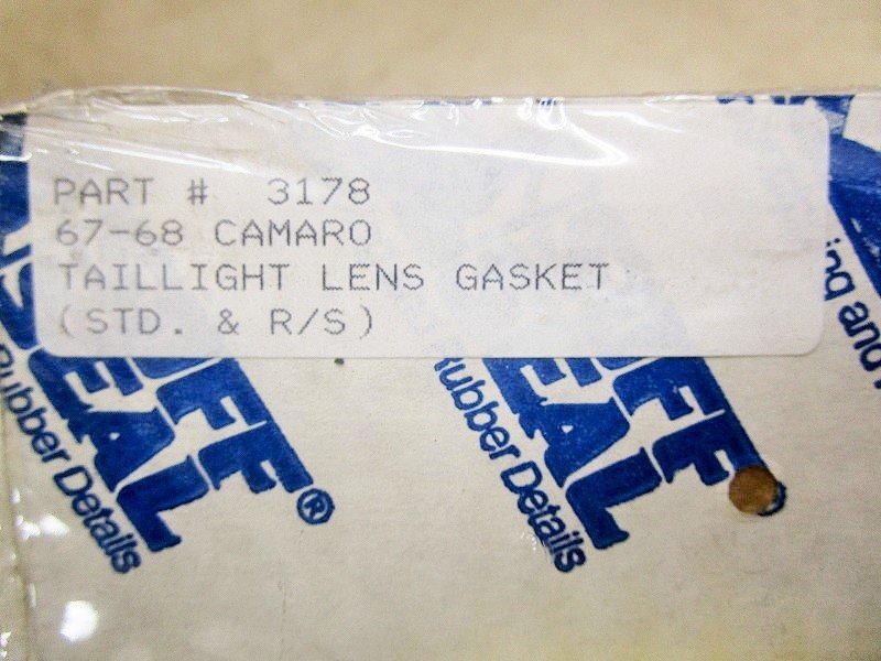 CAMARO★67-68カマロ テールライトレンズ ガスケット(3178)★シボレーChevrolet初代GM米國車アメ車シェビー★未使用品FJT-K-000140