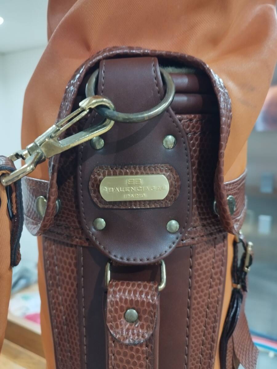 美品】BALENCIAGA バレンシアガ レディース ゴルフバッグ 美品】BALENCIAGA バレンシアガ レディース ゴルフバッグ