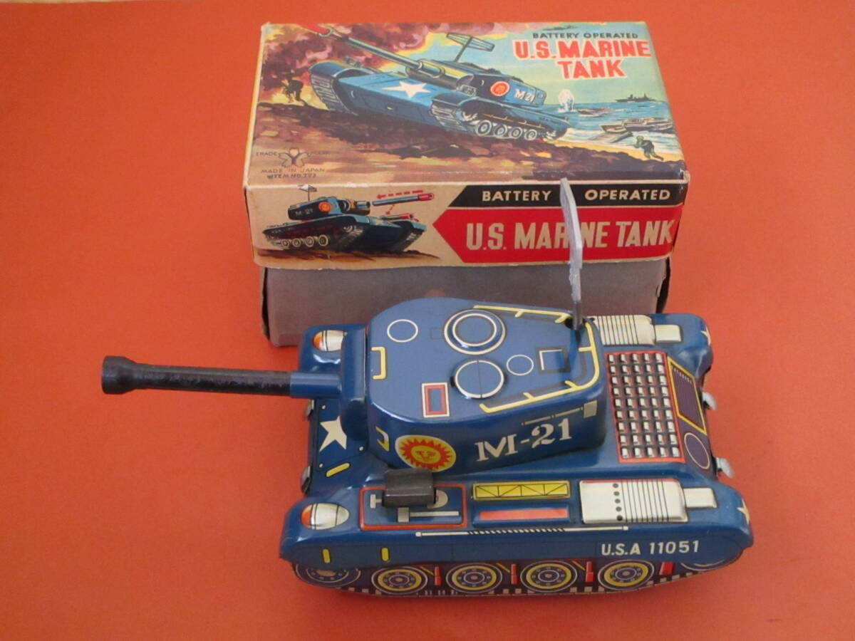 米澤玩具 ブリキ戦車 US.MARINE TANK 電動(ブリキ)|売買された 米澤玩具 ブリキ戦車 US.MARINE TANK 電動(ブリキ)|売買された