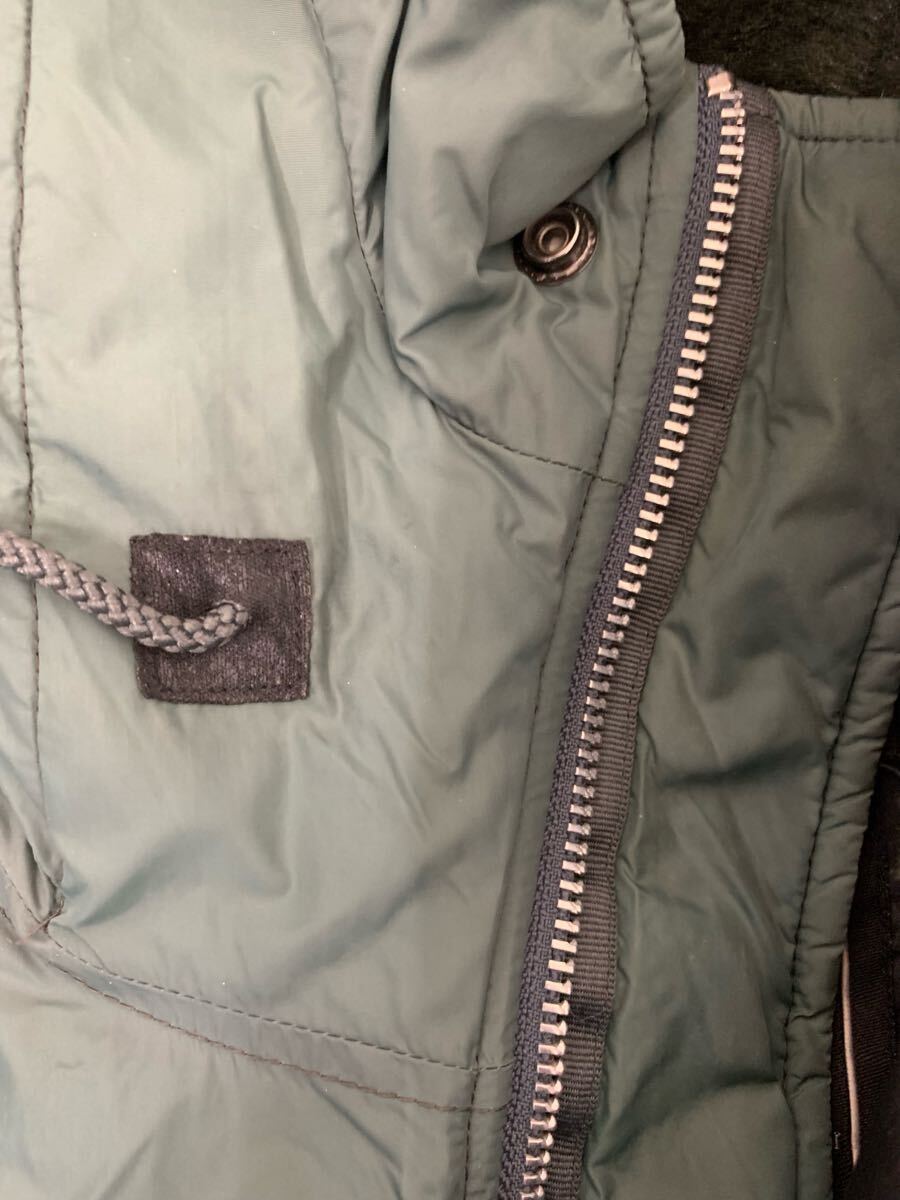 Ｙ6 アルファインダストーリーズ　ALPHA INDUSTRIES グリーンダウンジャケット XL カーキ ジャケット 