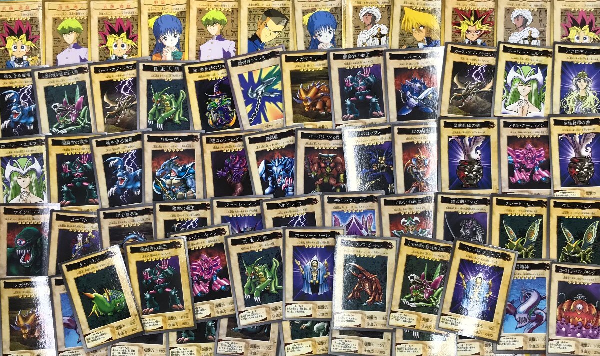 当時物現状品 遊戯王 バンダイ版 1998 1999 カードダス セット 当時物現状品 遊戯王 バンダイ版 1998 1999 カードダス セット