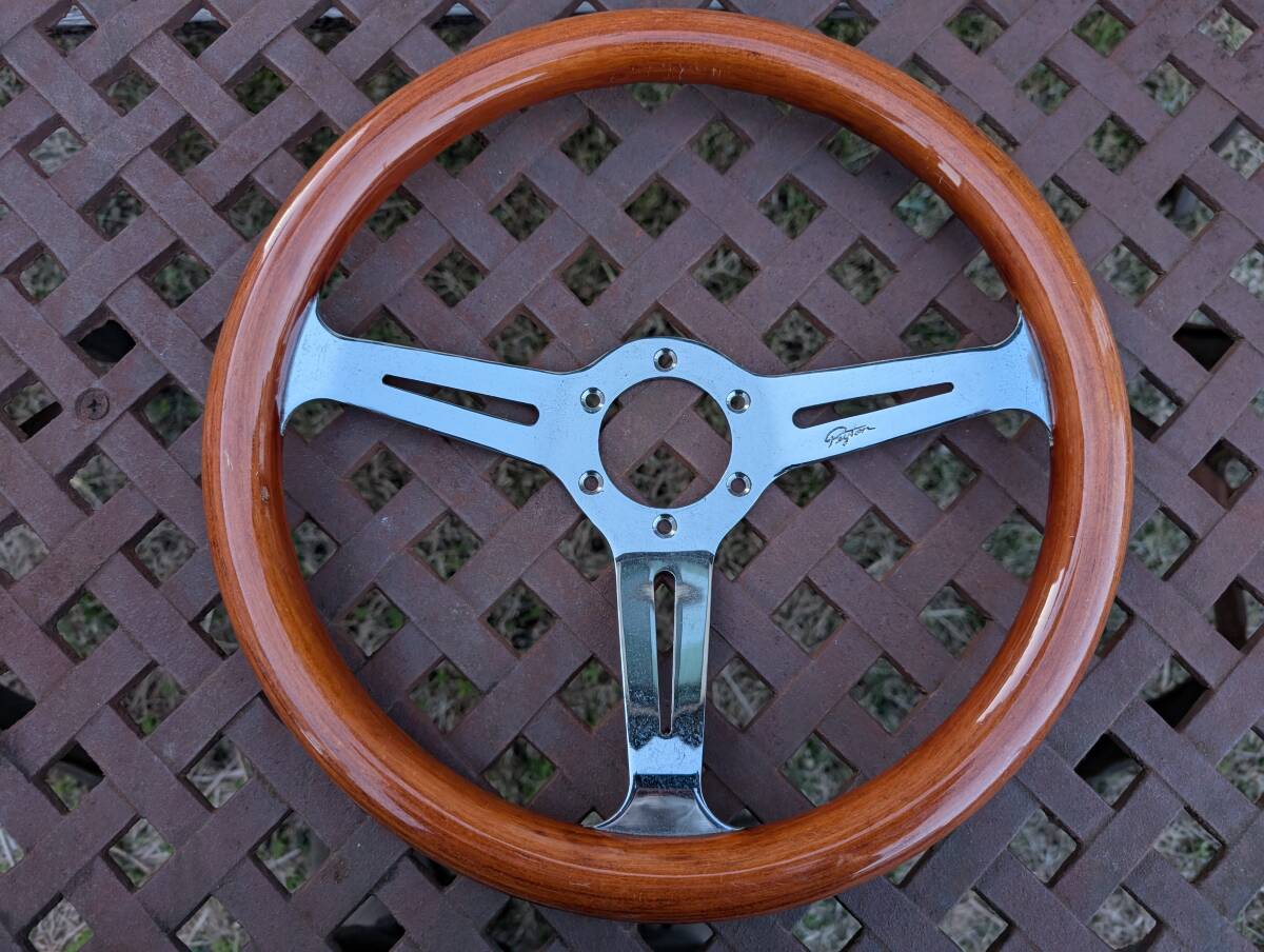 ペイトン　ウッドステアリング　直径35cm　当時物 ペイトン ウッドステアリング 直径35cm 当時物 Yahoo