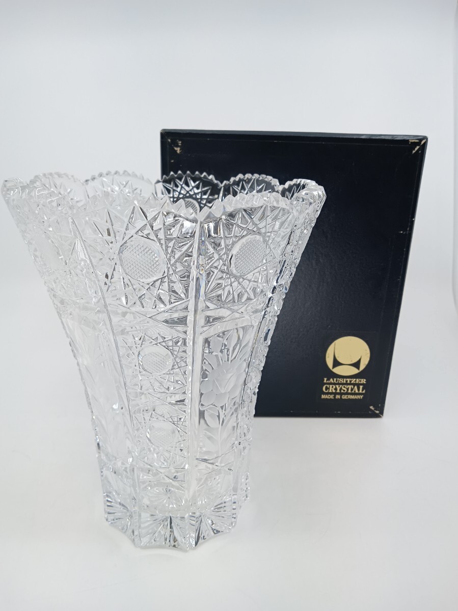 美品】 LAUSITZER CRYSTAL ラウジッツァー ドイツ製クリスタル 美品】 LAUSITZER CRYSTAL ラウジッツァー ドイツ製クリスタル