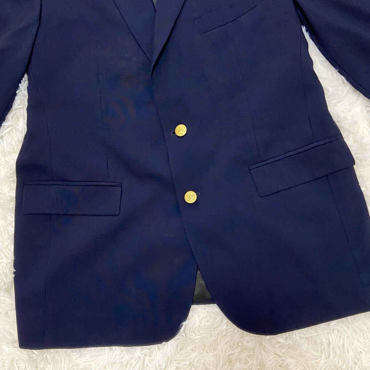 美品】2XLサイズ Brooks Brothers ブルックスブラザーズ 紺ブレ 美品】2XLサイズ Brooks Brothers ブルックスブラザーズ 紺ブレ