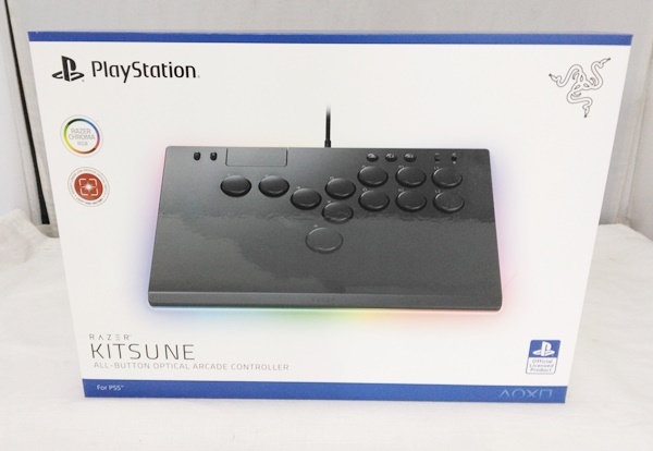 未開封品☆RAZER レイザー KITSUNE レバーレス アーケード 未開封品☆RAZER レイザー KITSUNE レバーレス アーケード
