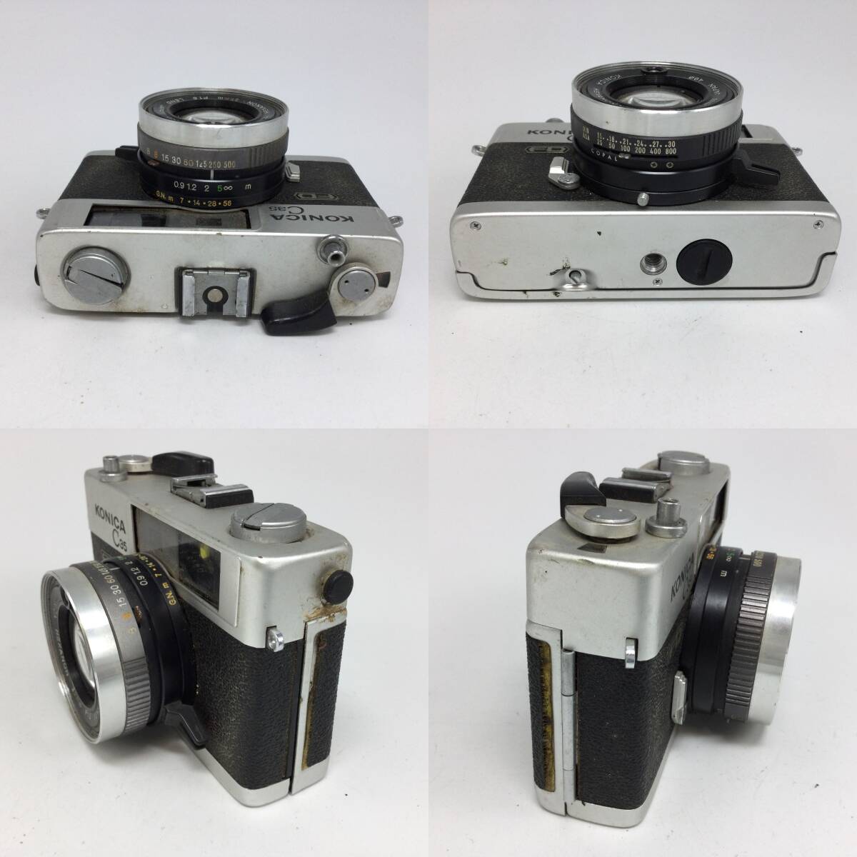 S113○【動作/精度未確認】カメラ KONICA C35 FD コニカ S113○【動作/精度未確認】カメラ KONICA C35 FD コニカ