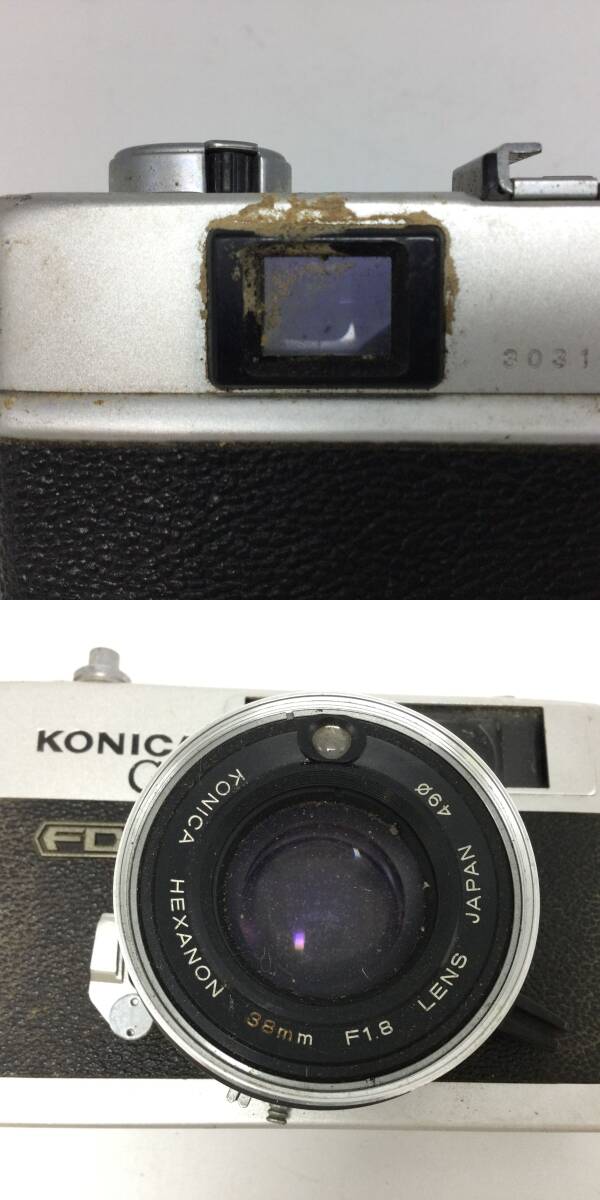 S113○【動作/精度未確認】カメラ KONICA C35 FD コニカ S113○【動作/精度未確認】カメラ KONICA C35 FD コニカ
