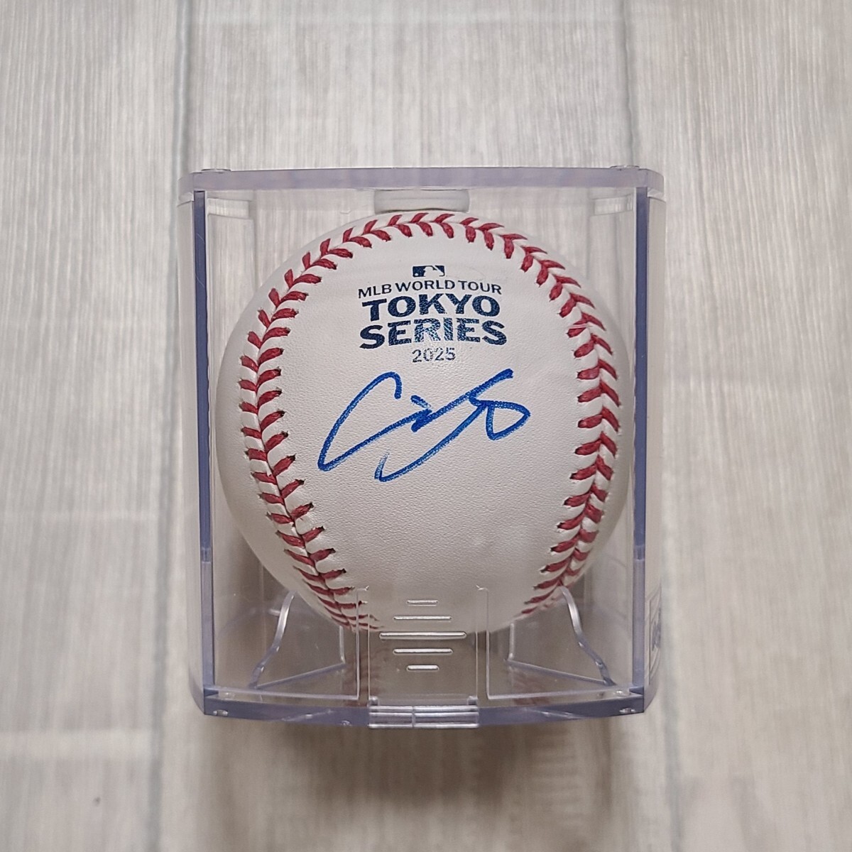 大谷翔平 MLB TOKYO SERIES 東京シリーズ2025 試合球 MLB 公式球 大谷翔平 MLB TOKYO SERIES 東京シリーズ2025 試合球 MLB 公式球