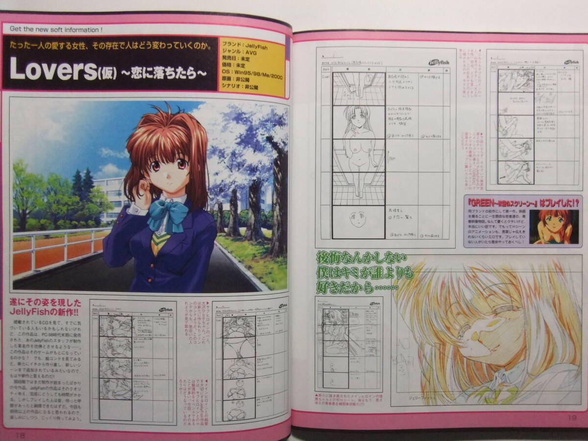 ☆☆W-1196★ 2001年 攻略電脳アイドル VOL.13 ★美少女ゲーム情報志/夜が來る/鬼作/もみじ/univ/Lovers/顔のない月/エルフ潛入ルポ☆☆