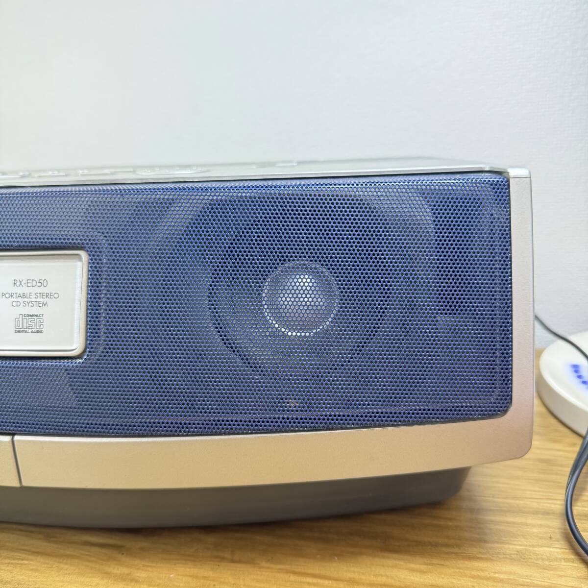 Panasonic Panasonic CD магнитола RX-ED50 портативный стерео CD система CD кассета радио AM/FM CD/ радио рабочее состояние подтверждено 