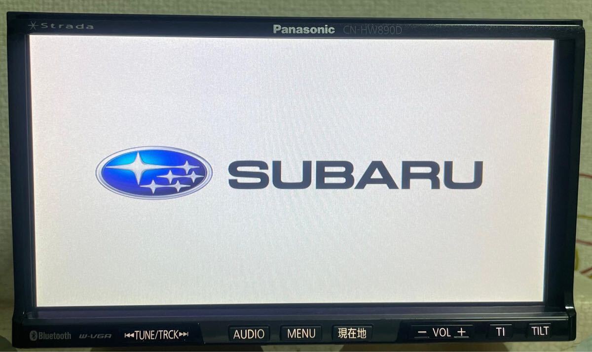 パナソニック ストラーダ ★ CN-HW890DFA★ HDDナビ★地図データ2020年(2)