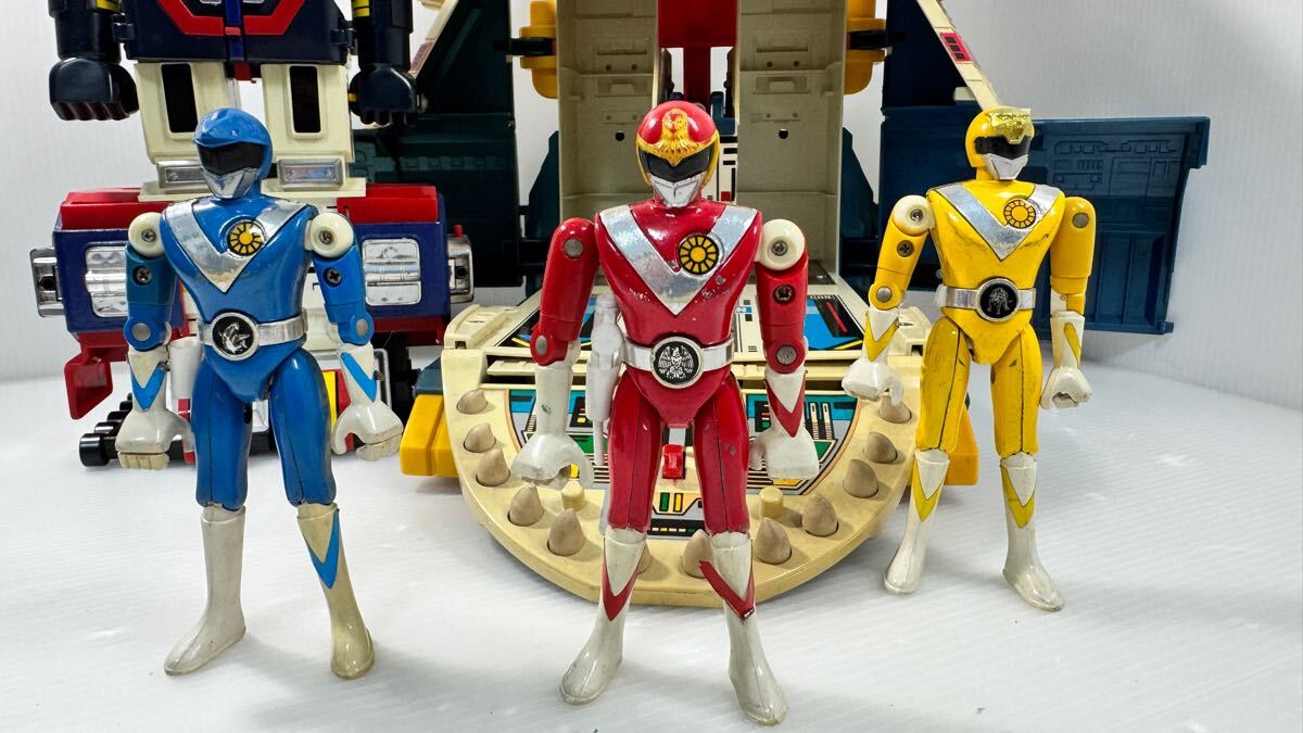 ポピー 太陽戦隊サンバルカン セット 超合金 当時物 ビッグ ポピー 太陽戦隊サンバルカン セット 超合金 当時物 ビッグ