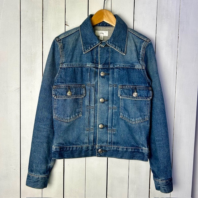 HYKE 2ndタイプ セルヴィッジデニムジャケット 1 トラッカー