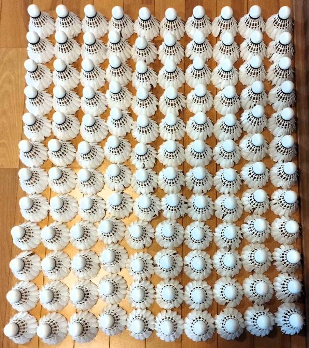 中古ヨネックスYONEX エアロセンサ500 AEROSENSA 500 バドミントン練習用120個/志田千陽＆松山奈未・渡辺勇大＆田口真彩・宮崎友花 62