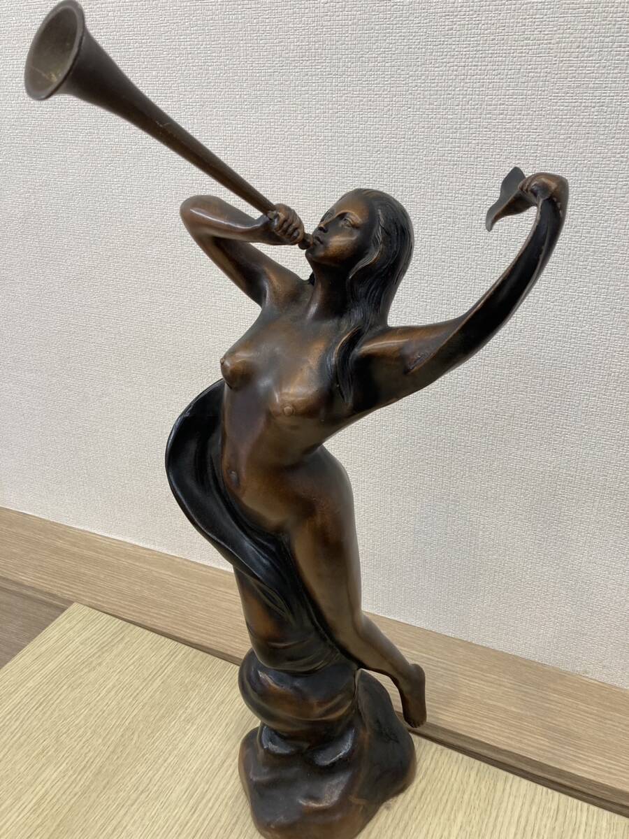 1円スタート!!希少!!】古美術 西洋彫刻 T.K刻印あり ブロンズ像 1円スタート!!希少!!】古美術 西洋彫刻 T.K刻印あり ブロンズ像