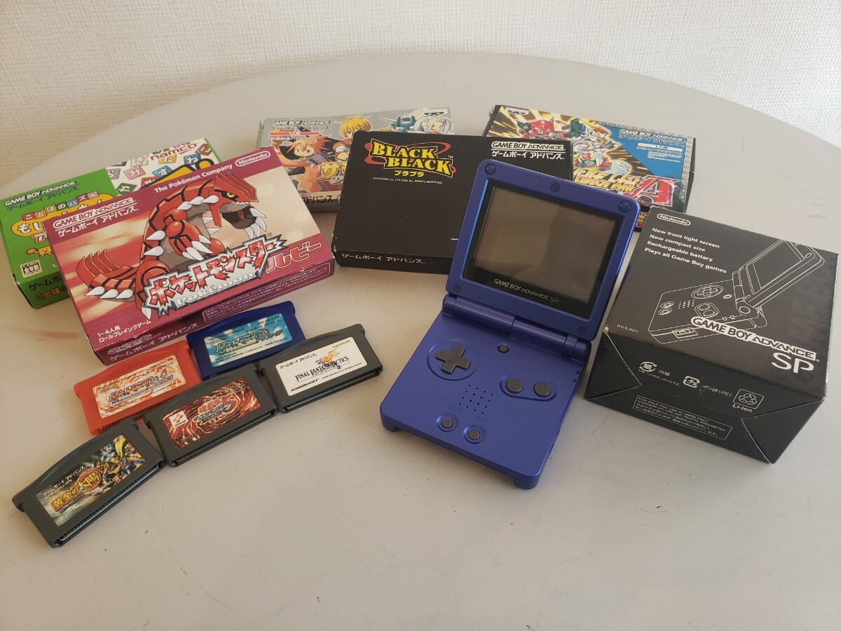 OC019) ゲームボーイアドバンスSP まとめ ソフト10種類 Nintendo OC019) ゲームボーイアドバンスSP まとめ ソフト10種類 Nintendo