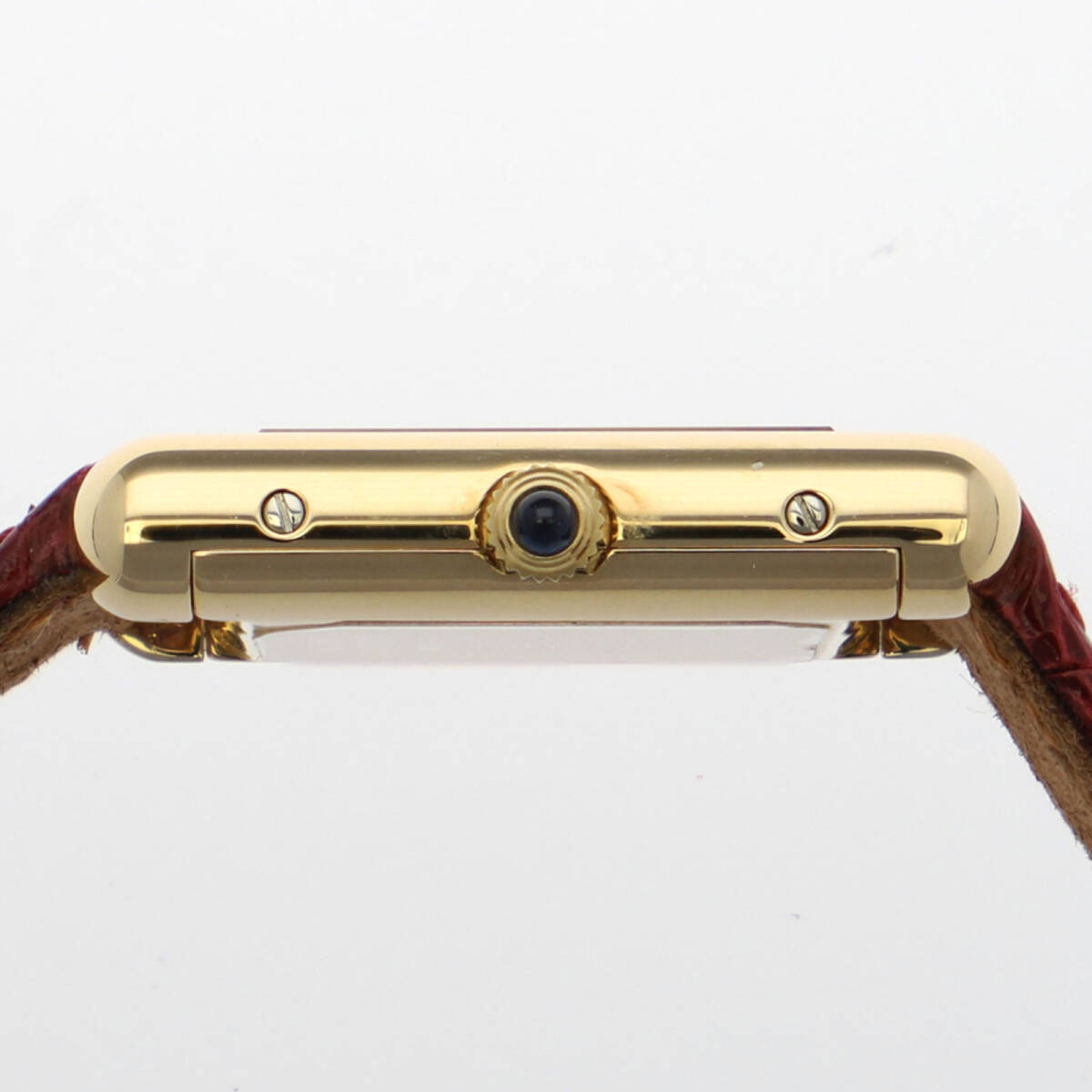 Chopard ショパール レクタングル　2針 ホワイトダイヤル YG クオーツ レディース【127471】