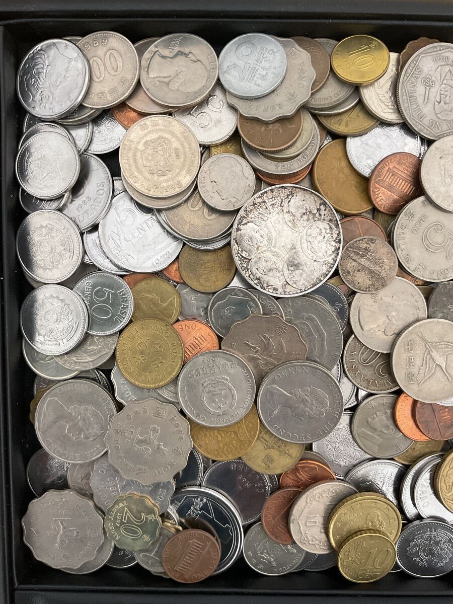 K-782A】外国銭 大量おまとめ 硬貨 外国コイン 外貨 銀貨