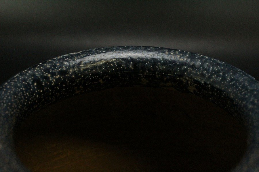 銀閣】中国美術 唐三彩 貼花紋 白丸壷 φ22.5cm 旧家蔵出 送料