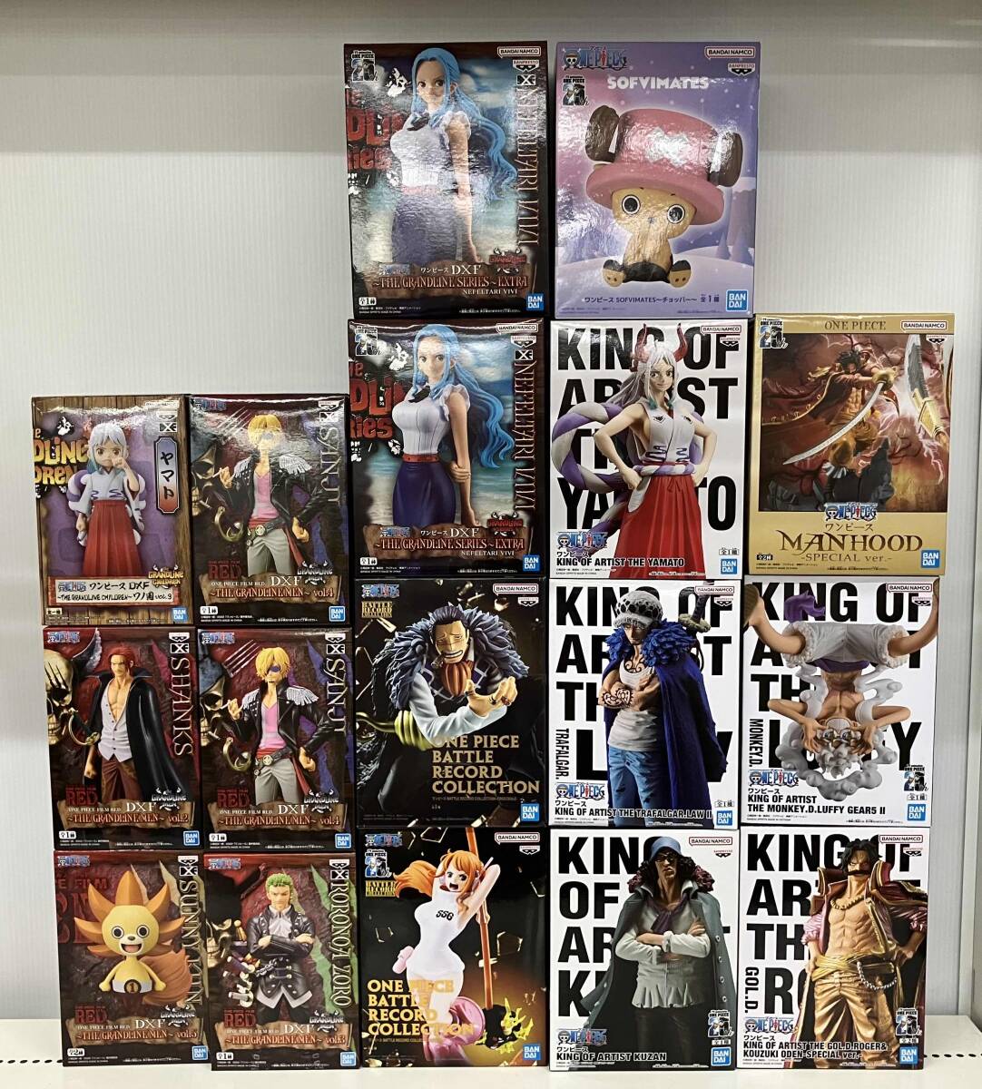 プライズフィギュア ワンピース まとめ売り 15点 ONE PIECE ワンピース プライズ フィギュア まとめ売り 15点