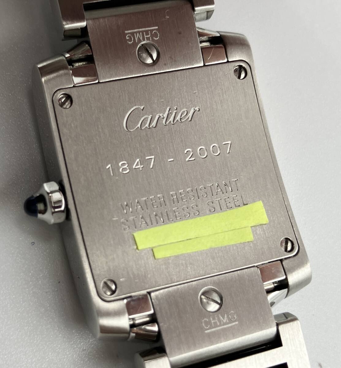 Cartier Cartier Tank Francaise SM кварц 2007 год Рождество ограниченная модель W51035Q3 2025 год 3 месяц полировка settled наручные часы