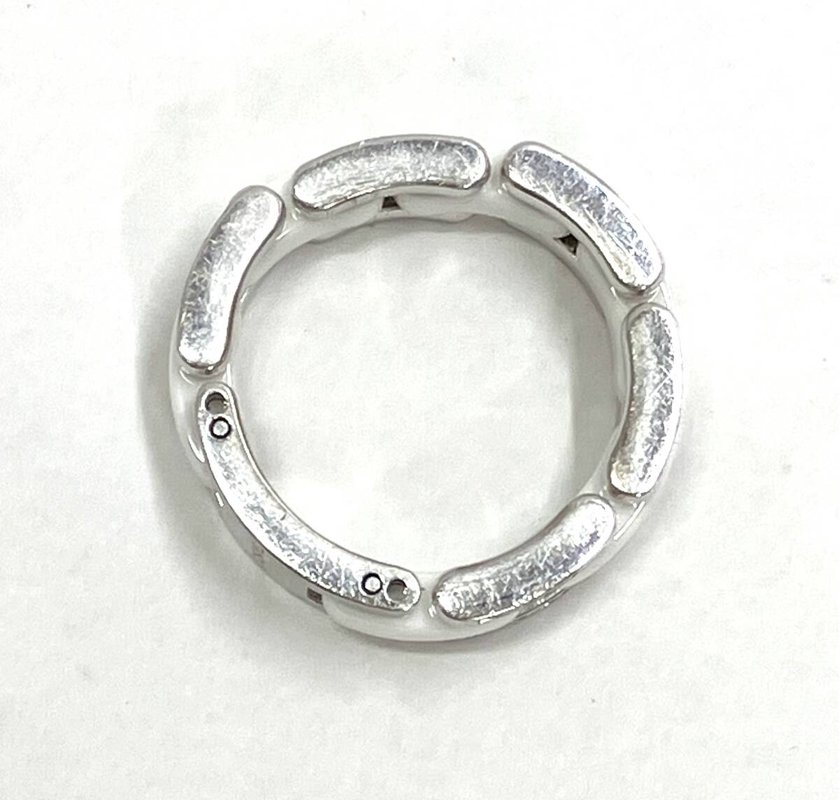 CHANEL シャネル K18WG 750 ダイヤ ウルトラコレクション ウルトラ リング 指輪 9.8g #12.5_画像4