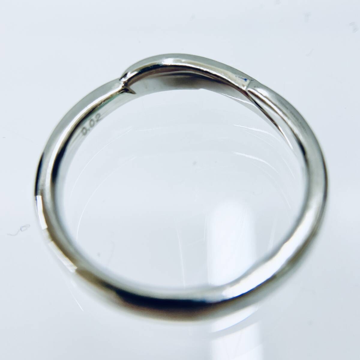 Star Jewelry Pt950 ダイヤモンド 0.02ct 7号 3.2g 指輪 リング Star Jewelry Pt950 ダイヤモンド 0.02ct 7号 3.2g 指輪 リング