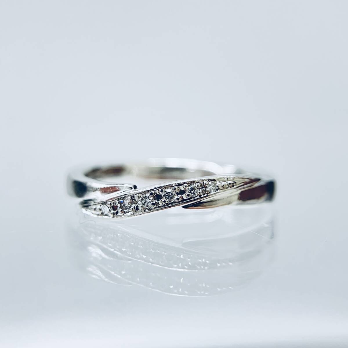 Star Jewelry Pt950 ダイヤモンド 0.02ct 7号 3.2g 指輪 リング Star Jewelry Pt950 ダイヤモンド 0.02ct 7号 3.2g 指輪 リング