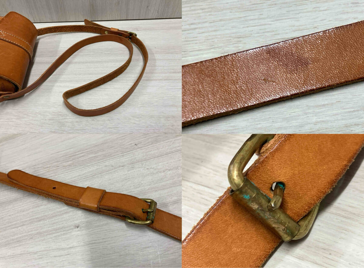 HERZ レザーバッグ ショルダーバッグ 茶 ブラウン ヘルツ HERZ レザーバッグ ショルダーバッグ 茶 ブラウン ヘルツ