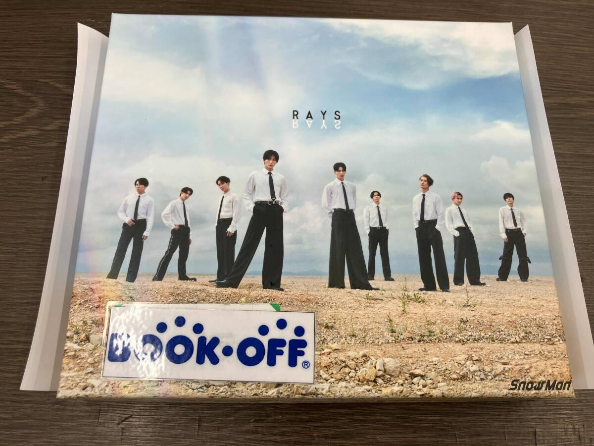 帯あり Snow Man CD RAYS(初回盤B)(DVD付)_画像1