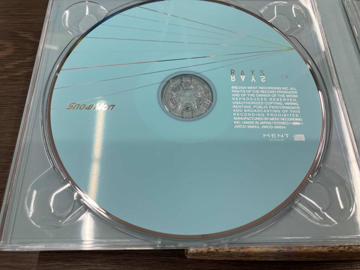 帯あり Snow Man CD RAYS(初回盤B)(DVD付)_画像4
