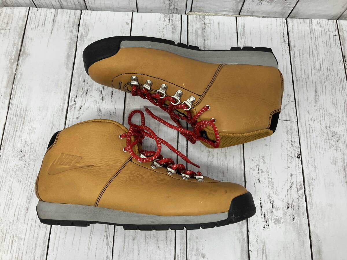 NIKE／AIR MAGMA ND／370921-701／エンジニアブーツ／27cm／ベージュ／ブラウン