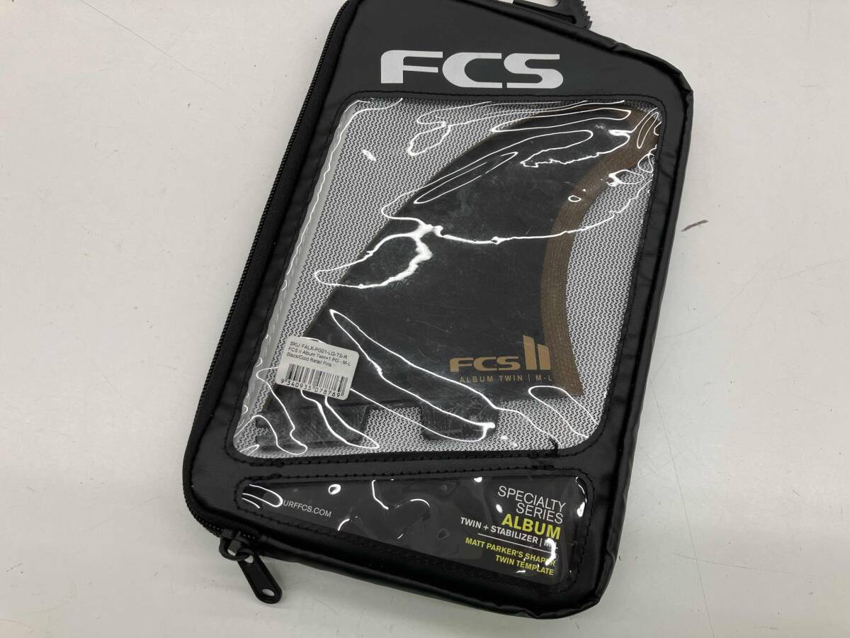 FCSⅡ ALBUM TWIN サーフボードフィン/ 中古品 店舗受取可