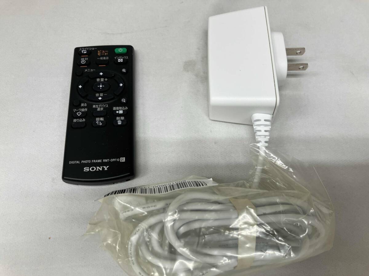 SONY DPF-HD800/W S-Frame DPF-HD800 (ホワイト) フォトフレーム　※説明書欠品_画像4
