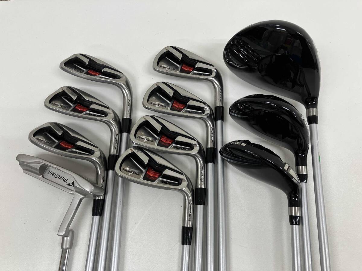 キャディバッグ ・ヘッドカバー付き】BRIDGESTONE TOURSTAGE キャディバッグ ・ヘッドカバー付き】BRIDGESTONE TOURSTAGE